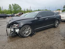 Salvage cars for sale at Cahokia Heights, IL auction: 2017 Lexus LS 460