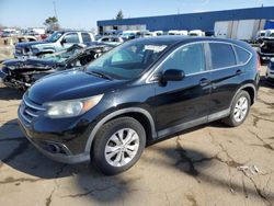 Salvage cars for sale at Woodhaven, MI auction: 2012 Honda CR-V EX