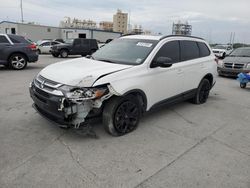 Salvage cars for sale from Copart New Orleans, LA: 2018 Mitsubishi Outlander SE