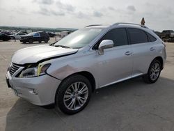 Salvage cars for sale at Grand Prairie, TX auction: 2013 Lexus RX 350