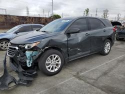 Salvage cars for sale at auction: 2018 Chevrolet Equinox LS