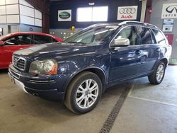 Salvage cars for sale at East Granby, CT auction: 2013 Volvo XC90 3.2