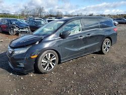 Honda Odyssey salvage cars for sale: 2018 Honda Odyssey Elite