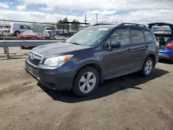 Salvage cars for sale at Denver, CO auction: 2015 Subaru Forester 2.5I Premium
