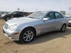 Salvage cars for sale at Chicago Heights, IL auction: 2007 Mercedes-Benz C 280 4matic