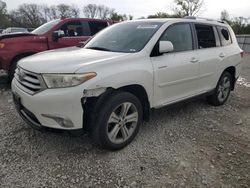 Vehiculos salvage en venta de Copart Des Moines, IA: 2011 Toyota Highlander Limited