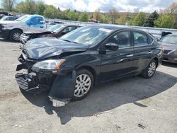 Salvage cars for sale at Grantville, PA auction: 2013 Nissan Sentra S