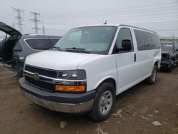 Chevrolet salvage cars for sale: 2013 Chevrolet Express G1500 LT