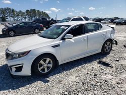 Salvage cars for sale from Copart Loganville, GA: 2015 KIA Optima LX