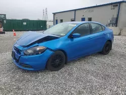 Salvage cars for sale at Barberton, OH auction: 2015 Dodge Dart SXT