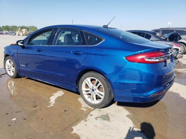 2018 Ford Fusion SE Hybrid