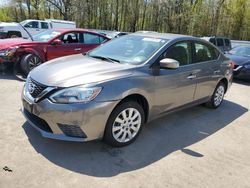 Vehiculos salvage en venta de Copart Glassboro, NJ: 2016 Nissan Sentra S