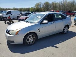 Salvage cars for sale from Copart Glassboro, NJ: 2008 Ford Focus SE