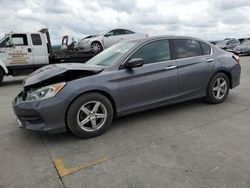 2017 Honda Accord LX en venta en Grand Prairie, TX