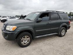 Salvage cars for sale at Houston, TX auction: 2006 Toyota Sequoia SR5