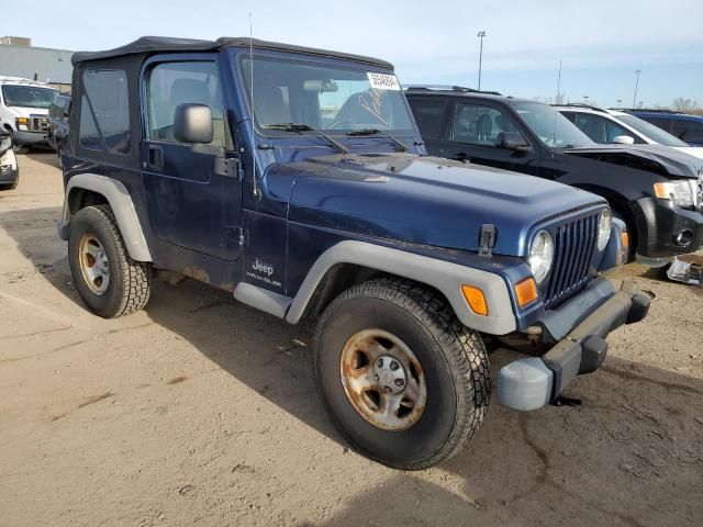 2005 Jeep Wrangler / TJ SE