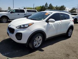 Salvage cars for sale at Denver, CO auction: 2018 KIA Sportage LX