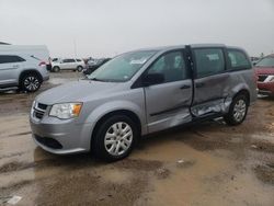 Salvage cars for sale from Copart Amarillo, TX: 2016 Dodge Grand Caravan SE