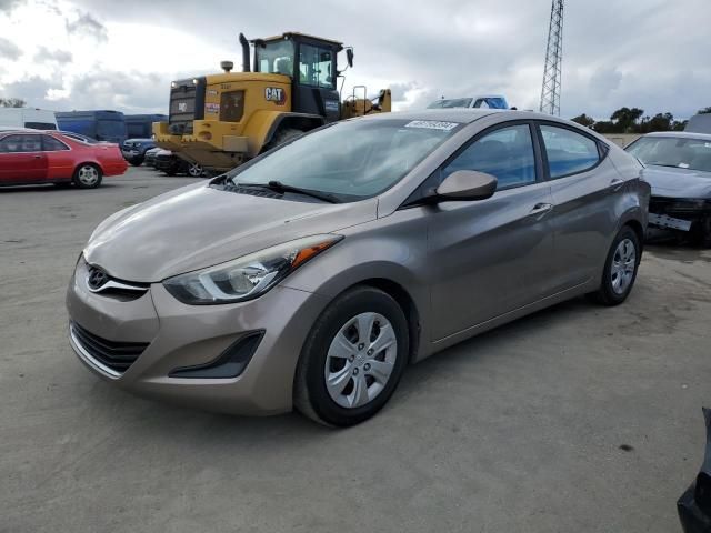 2016 Hyundai Elantra SE