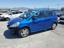 Salvage cars for sale from Copart Sun Valley, CA: 2007 Honda FIT S