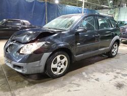 Salvage cars for sale from Copart Woodhaven, MI: 2005 Pontiac Vibe