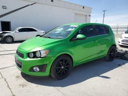 Salvage cars for sale at Farr West, UT auction: 2015 Chevrolet Sonic LT