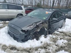 Salvage cars for sale at Candia, NH auction: 2016 Ford Fusion S