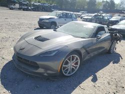 Salvage cars for sale at Madisonville, TN auction: 2016 Chevrolet Corvette Stingray 1LT