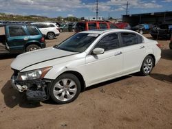 Salvage cars for sale from Copart Colorado Springs, CO: 2008 Honda Accord EXL