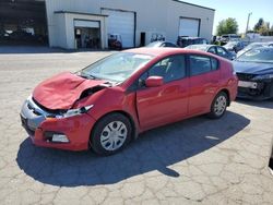 Salvage cars for sale from Copart Woodburn, OR: 2014 Honda Insight