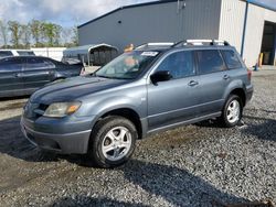 Vehiculos salvage en venta de Copart Spartanburg, SC: 2004 Mitsubishi Outlander LS