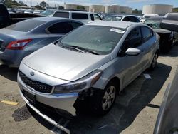 Salvage cars for sale from Copart Martinez, CA: 2017 KIA Forte LX