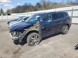Salvage cars for sale at Assonet, MA auction: 2016 Honda Pilot Touring