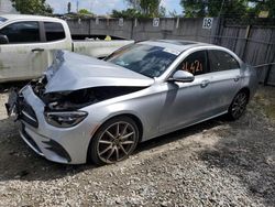 Mercedes-Benz salvage cars for sale: 2022 Mercedes-Benz E 350