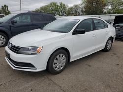 Vehiculos salvage en venta de Copart Moraine, OH: 2016 Volkswagen Jetta S