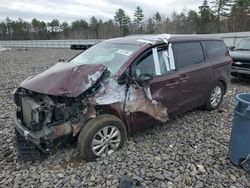 2016 KIA Sedona LX en venta en Windham, ME