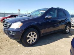 Mercedes-Benz ML 350 salvage cars for sale: 2007 Mercedes-Benz ML 350