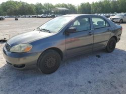 Salvage cars for sale from Copart Charles City, VA: 2007 Toyota Corolla CE