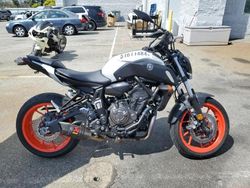 Yamaha salvage cars for sale: 2019 Yamaha MT07 C