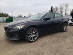 Salvage cars for sale from Copart Ontario Auction, ON: 2015 Mazda 6 Grand Touring