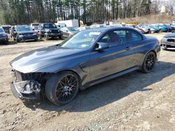 Salvage cars for sale at North Billerica, MA auction: 2018 BMW M4