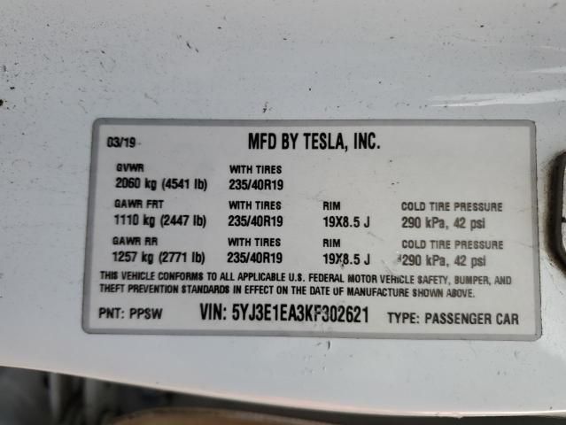 2019 Tesla Model 3