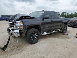 Salvage cars for sale at Houston, TX auction: 2015 Chevrolet Silverado K1500 LT