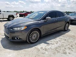 Salvage cars for sale at auction: 2015 Ford Fusion Titanium