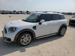 Salvage cars for sale at San Antonio, TX auction: 2018 Mini Cooper Countryman