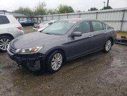 Salvage cars for sale at Sacramento, CA auction: 2014 Honda Accord EX