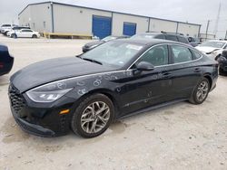 Salvage cars for sale at Haslet, TX auction: 2021 Hyundai Sonata SEL