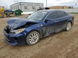 Salvage cars for sale at Bismarck, ND auction: 2018 KIA Optima LX