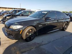 Salvage cars for sale at Grand Prairie, TX auction: 2016 BMW 535 I