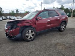 Salvage cars for sale from Copart Gaston, SC: 2011 GMC Acadia SLT-1